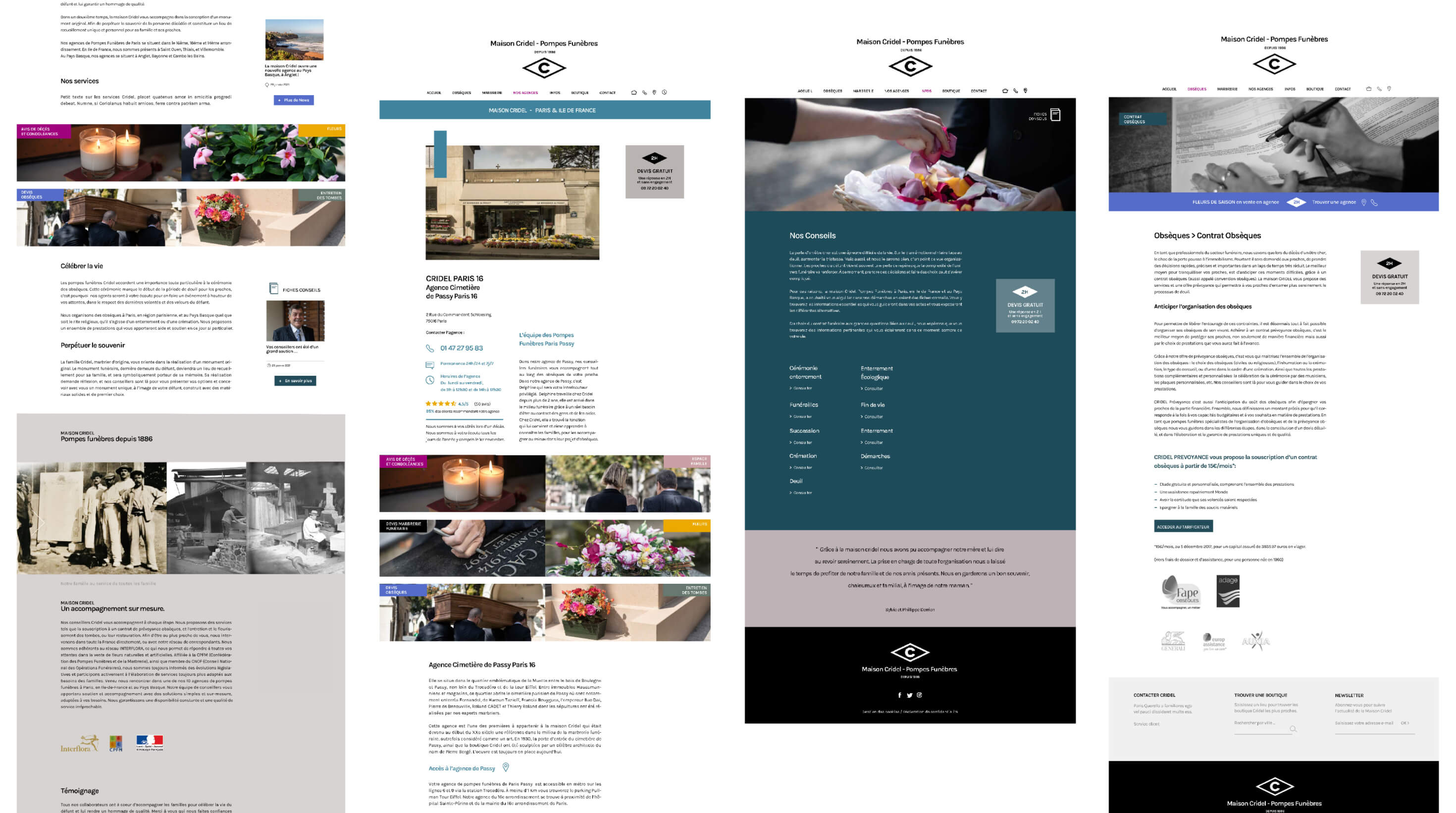 Image branding et digital Maison Cridel