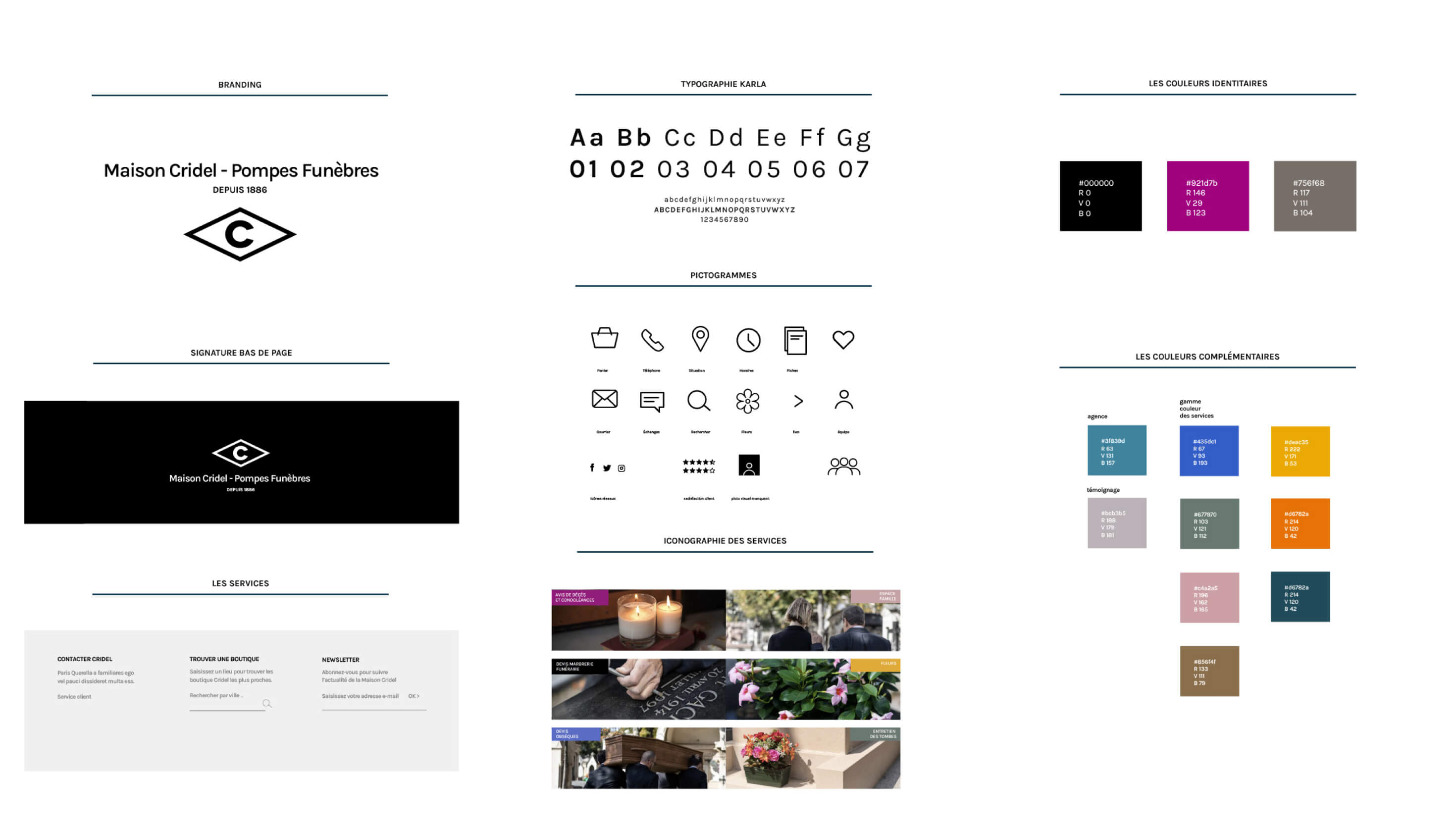 Image branding et digital Maison Cridel