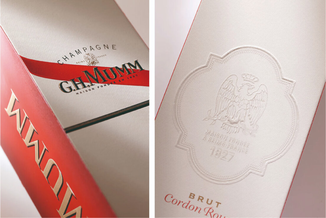 Image packaging Mumm